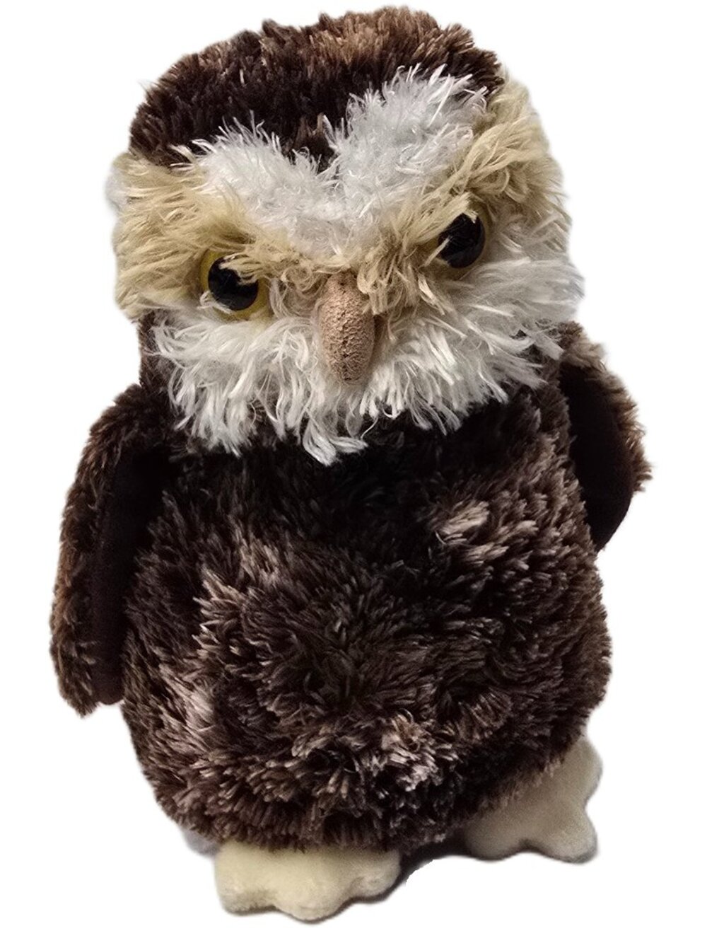 Douglas Cuddle Owl Plush Toy Stuff Animal Moon Light Western Screech Owl Gift 7"